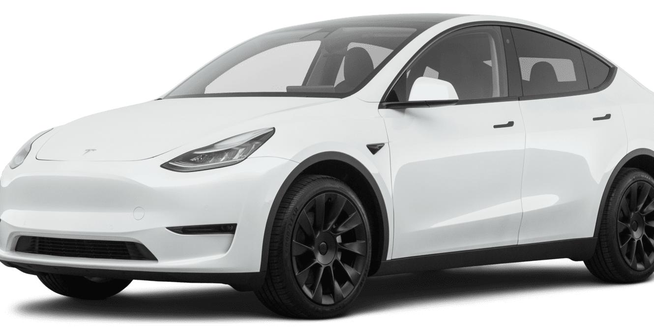 TESLA MODEL Y 2021 5YJYGDEE4MF065726 image